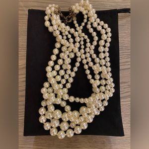 JCrew pearls necklace